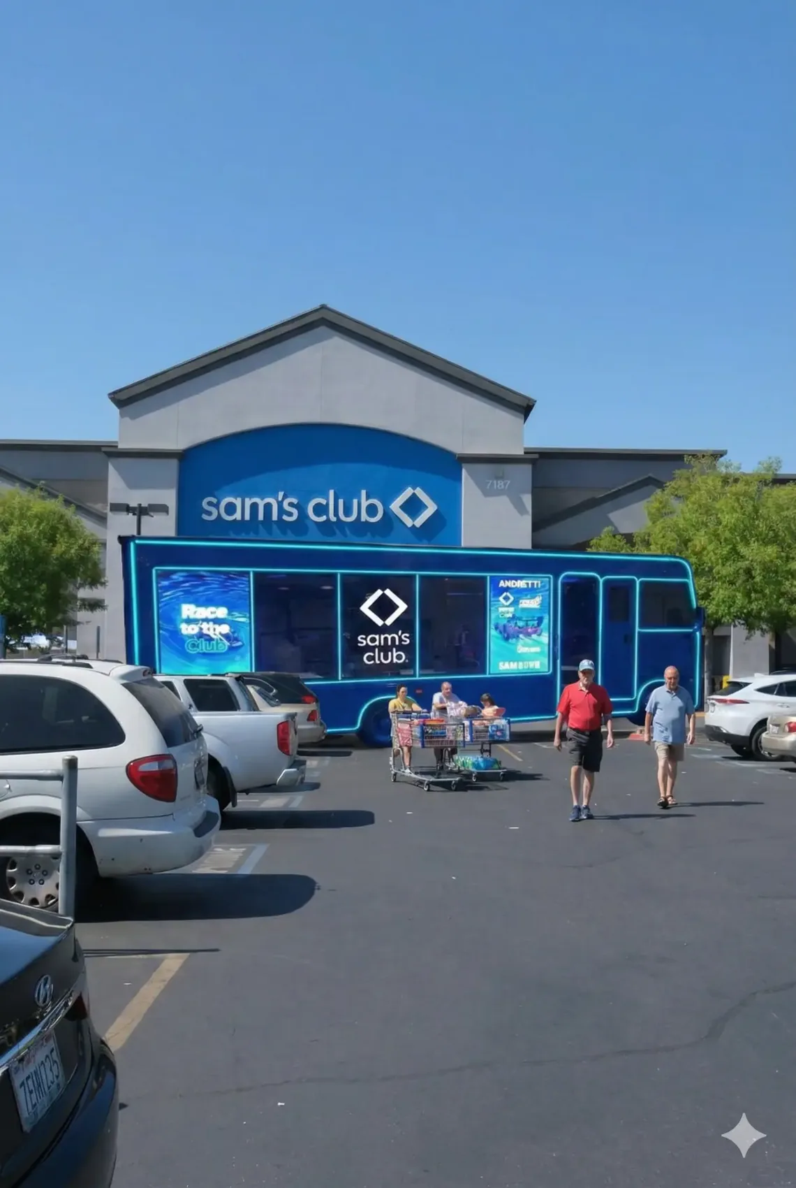 Sam’s Club Simuluxor brand activation