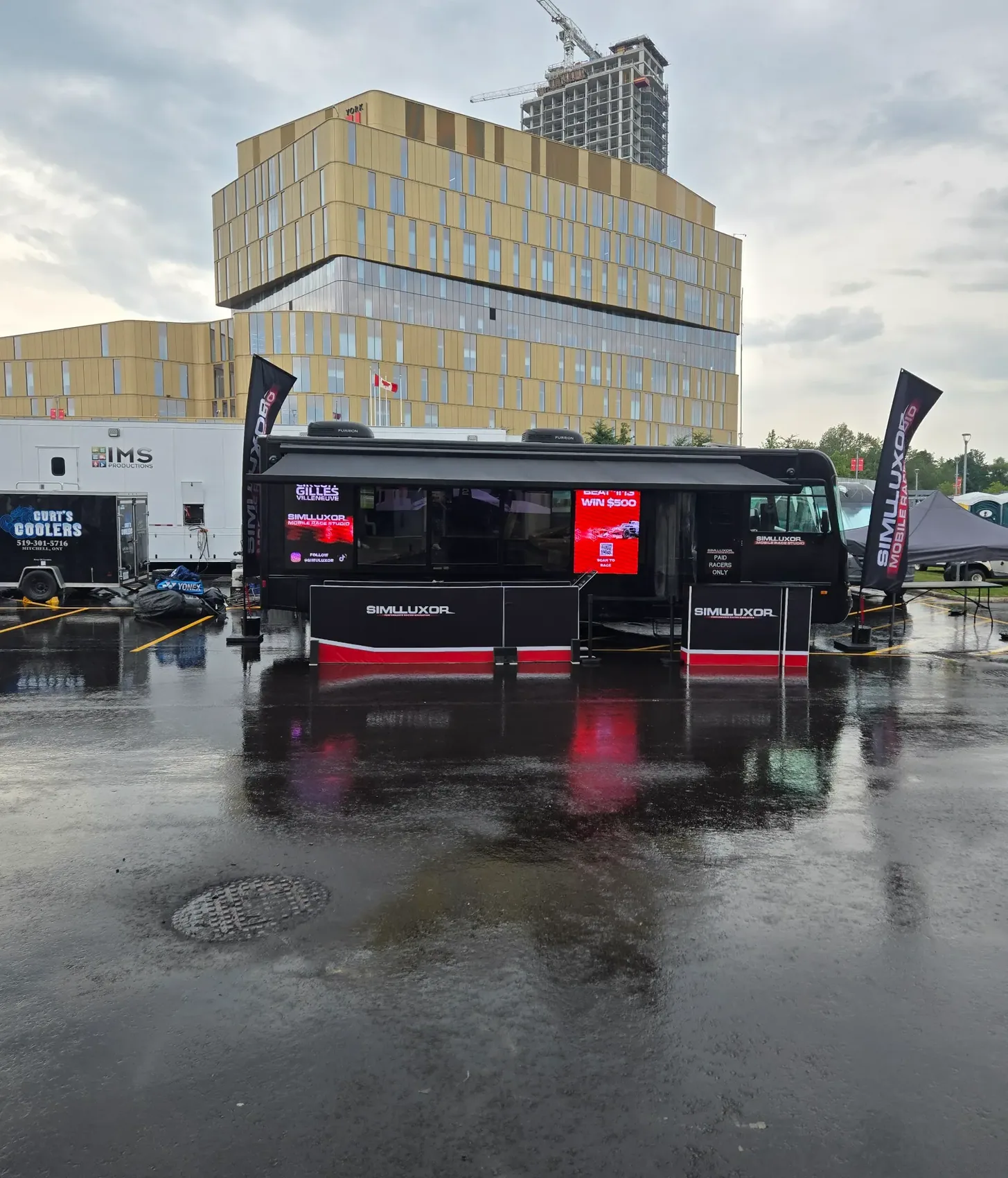 Simuluxor Mobile Race Studio at Markham Indy