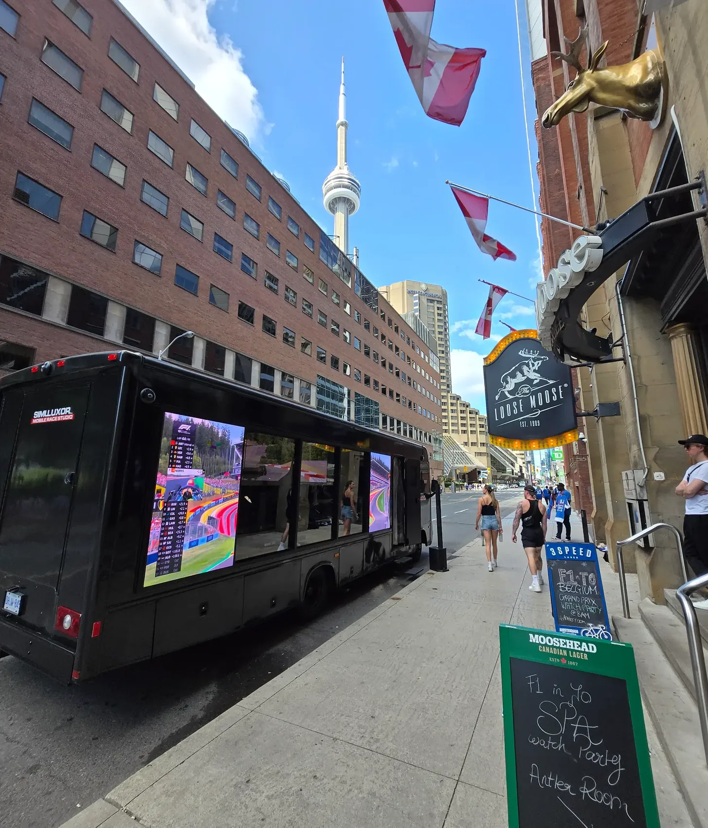 Mobile Race Studio at a Toronto event